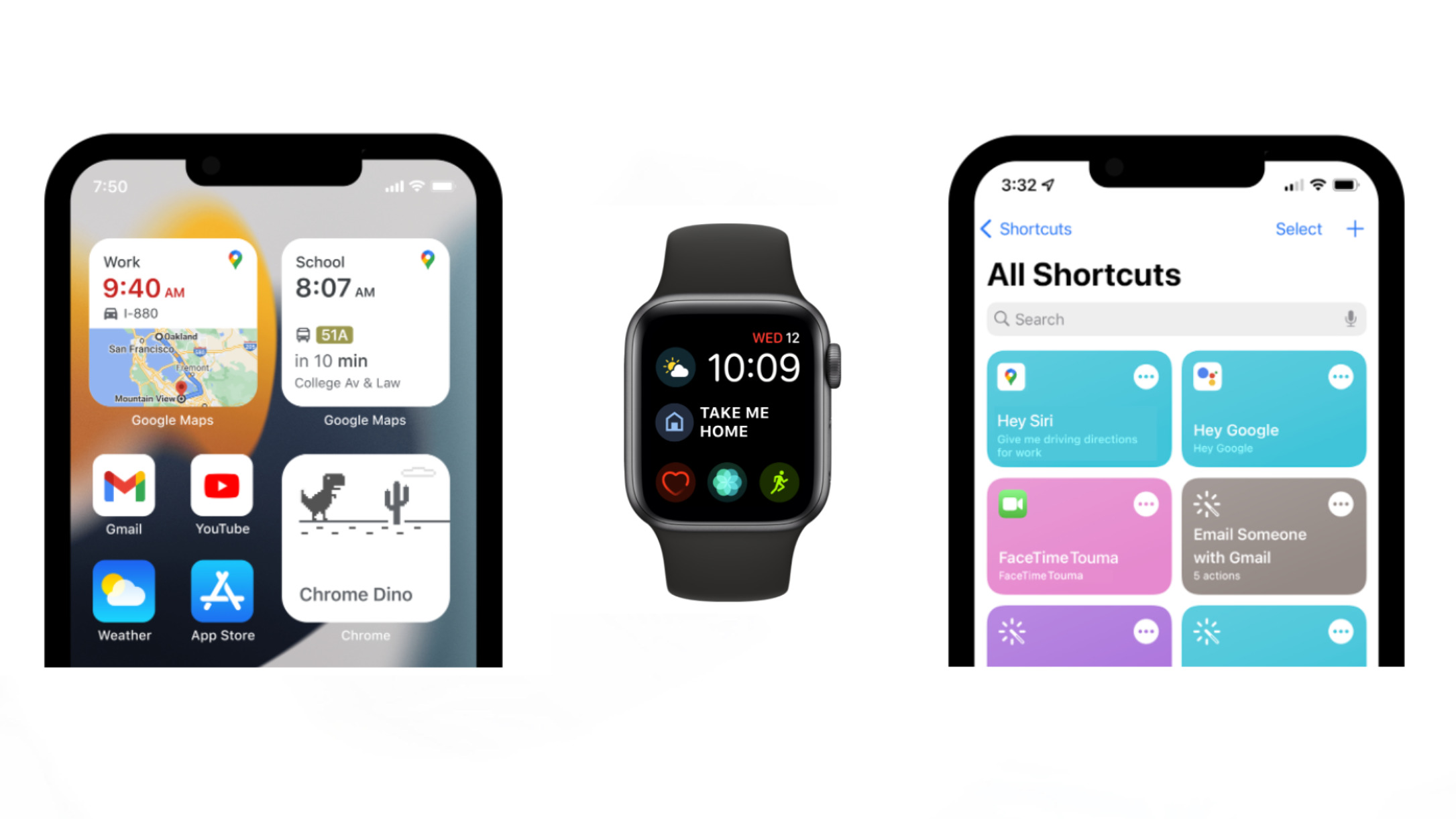 Google Maps e strumenti di navigazione su iOS e WatchOS