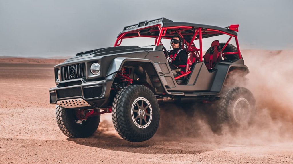 Brabus Crawler: il saltatore di dune V8 rompe il tappo