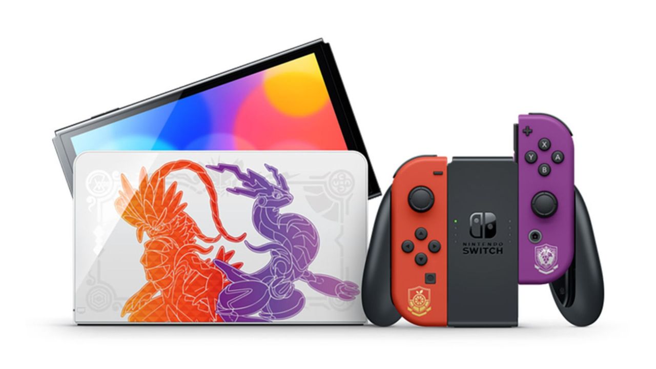 Pokemon Scarlett Violet Nintendo Switch OLED